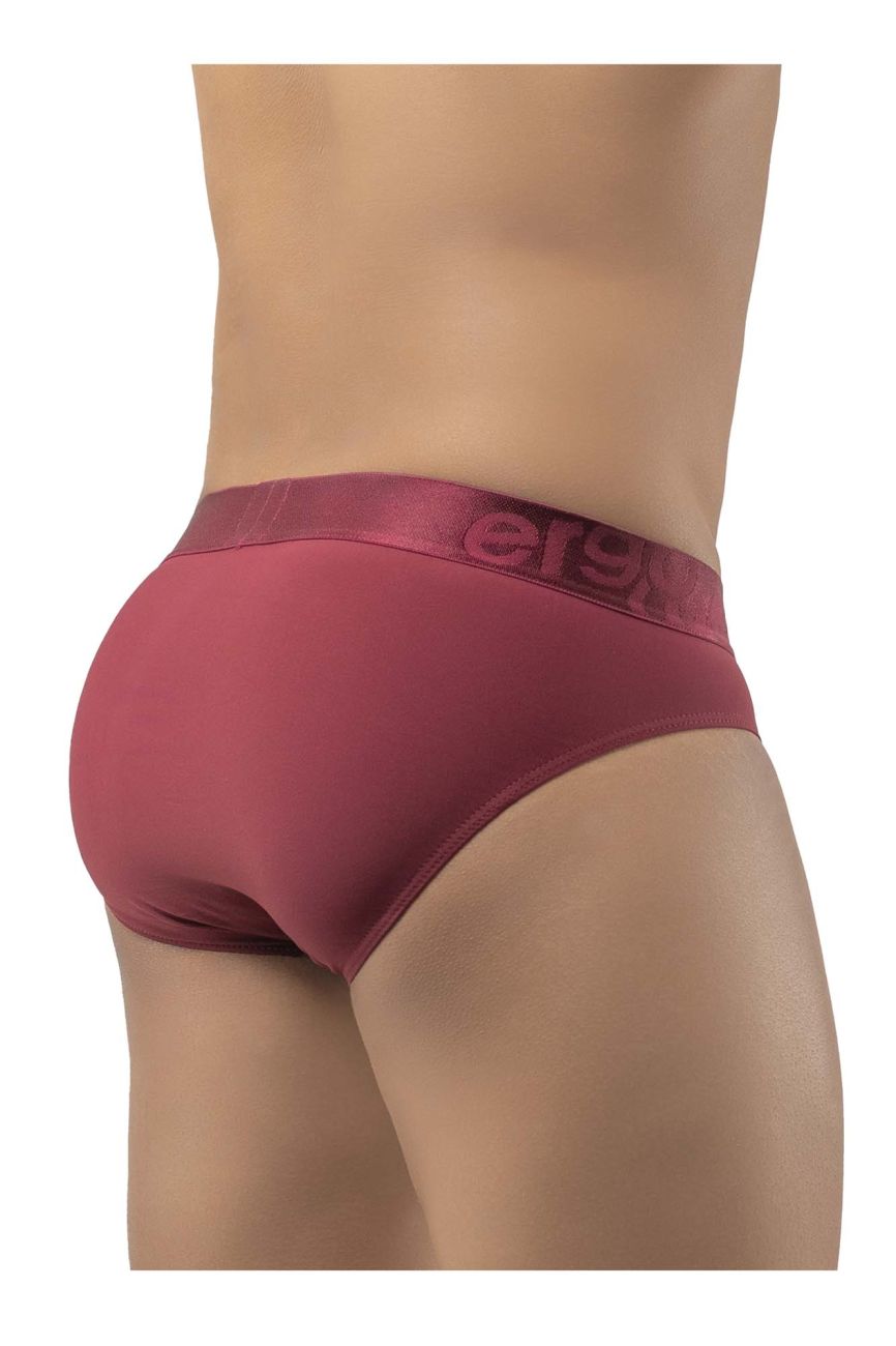 ErgoWear EW1196 FEEL XV Briefs Color Burgundy - DealByEthan.gay loves ErgoWear