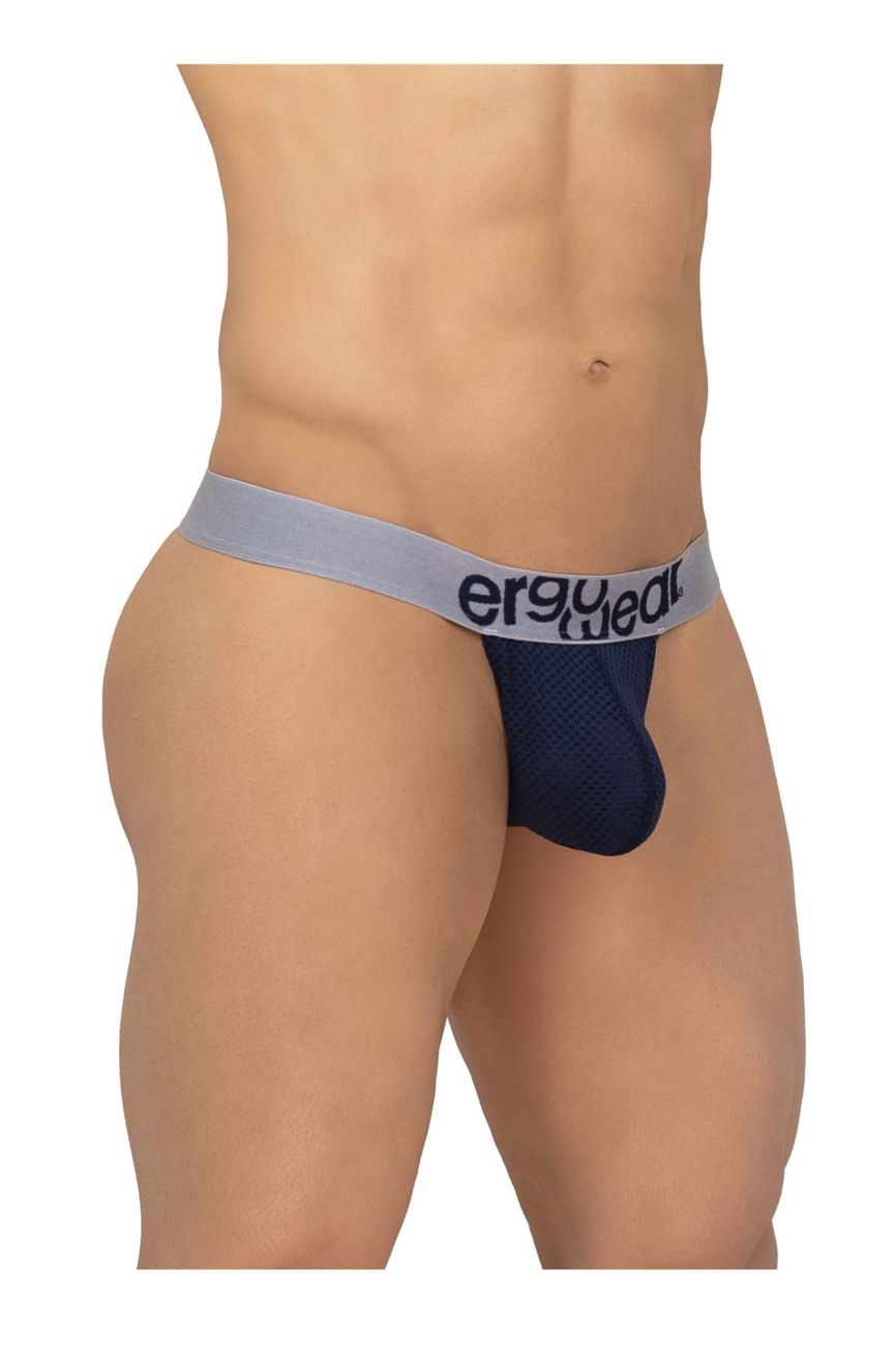 ErgoWear EW1207 MAX MESH Thongs Color Dark Blue - DealByEthan.gay loves ErgoWear