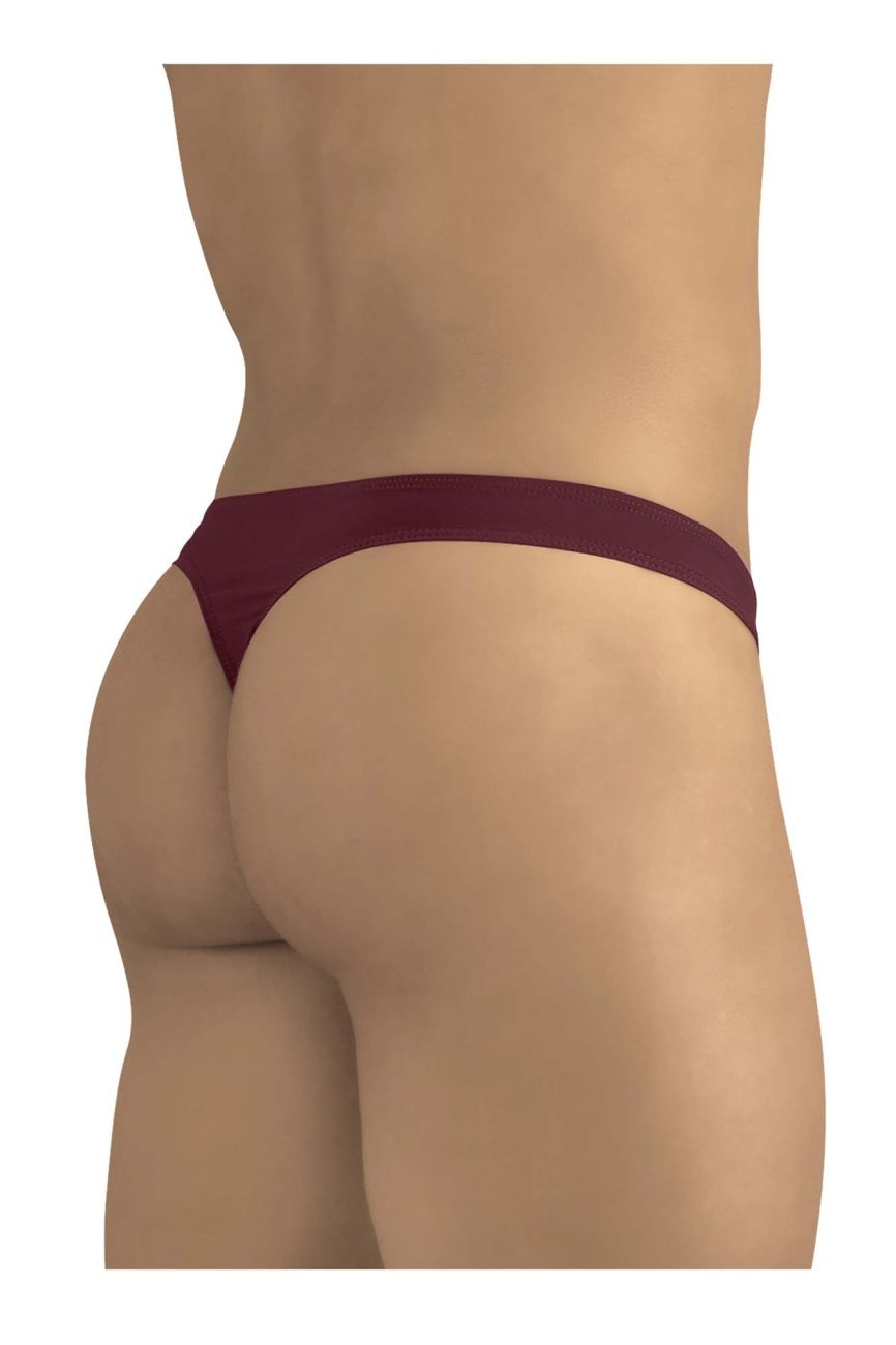 ErgoWear EW1249 FEEL GR8 Thongs Color Burgundy - DealByEthan.gay loves ErgoWear