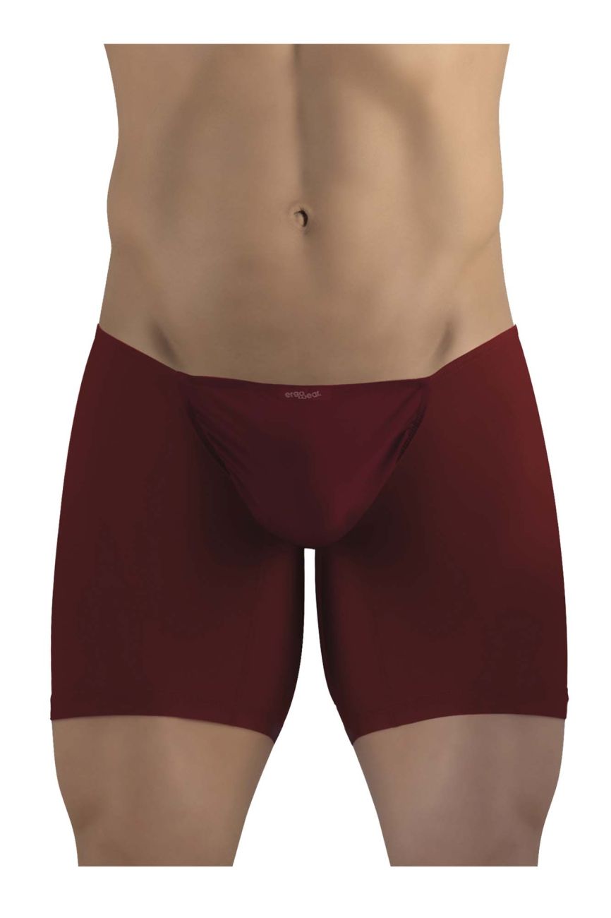 ErgoWear EW1252 FEEL GR8 Boxer Briefs Color Burgundy - DealByEthan.gay loves ErgoWear
