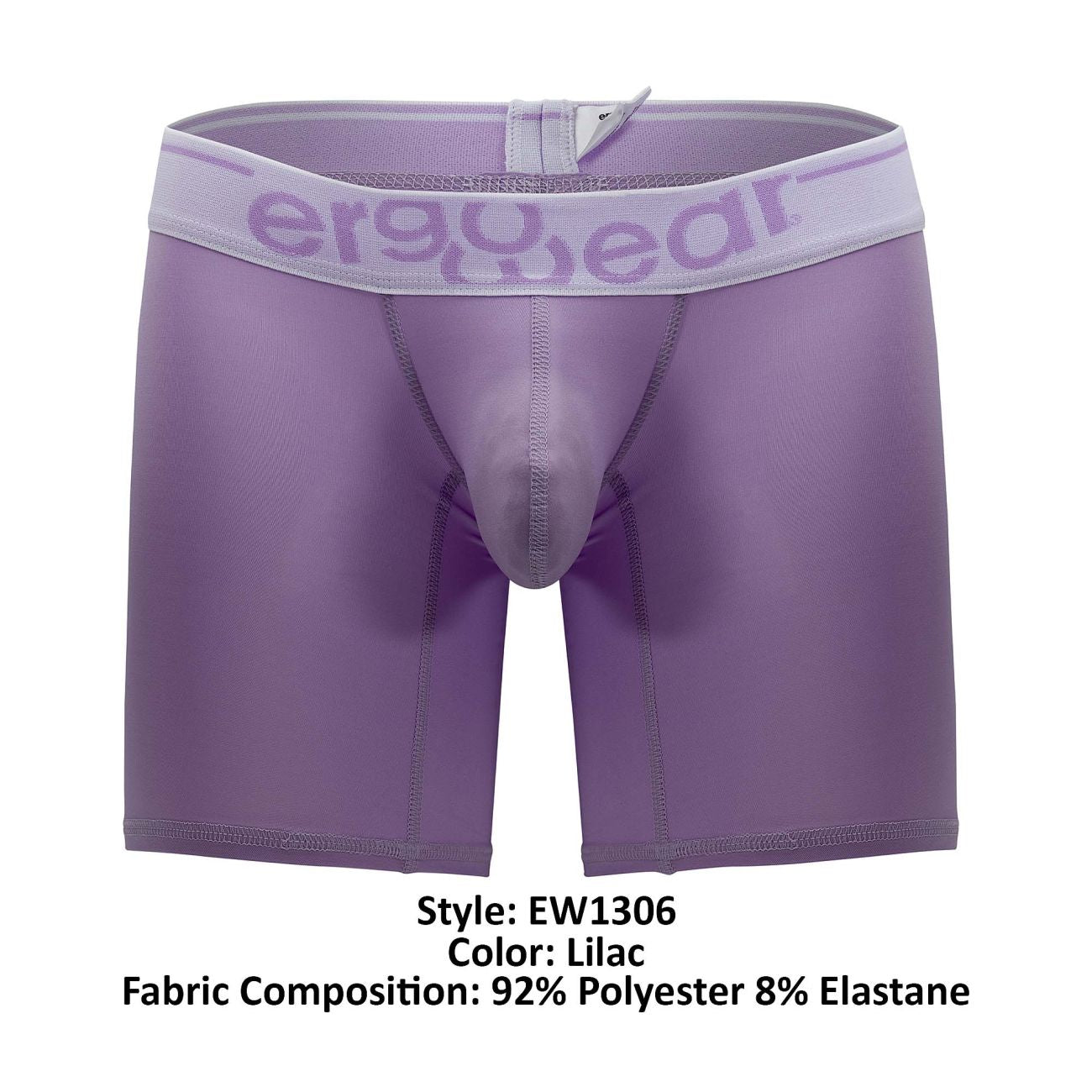 ErgoWear EW1306 MAX SE Boxer Briefs Color Lilac - DealByEthan.gay loves ErgoWear