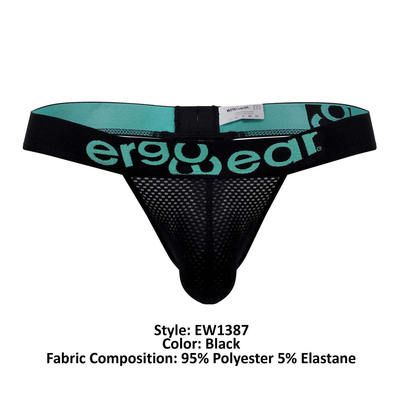 ErgoWear EW1387 MAX Thongs Color Black - DealByEthan.gay loves ErgoWear