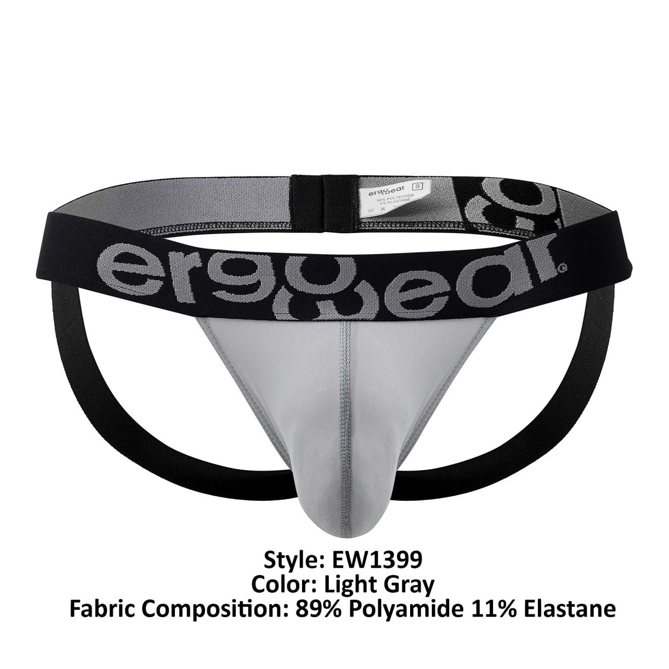 ErgoWear EW1399 GYM Jockstrap Color Light Gray - DealByEthan.gay loves ErgoWear