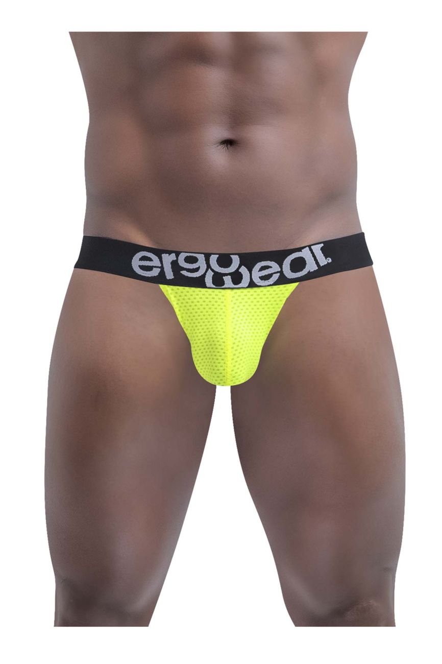 ErgoWear EW1429 GYM Jockstrap Color Neon Yellow - DealByEthan.gay loves ErgoWear