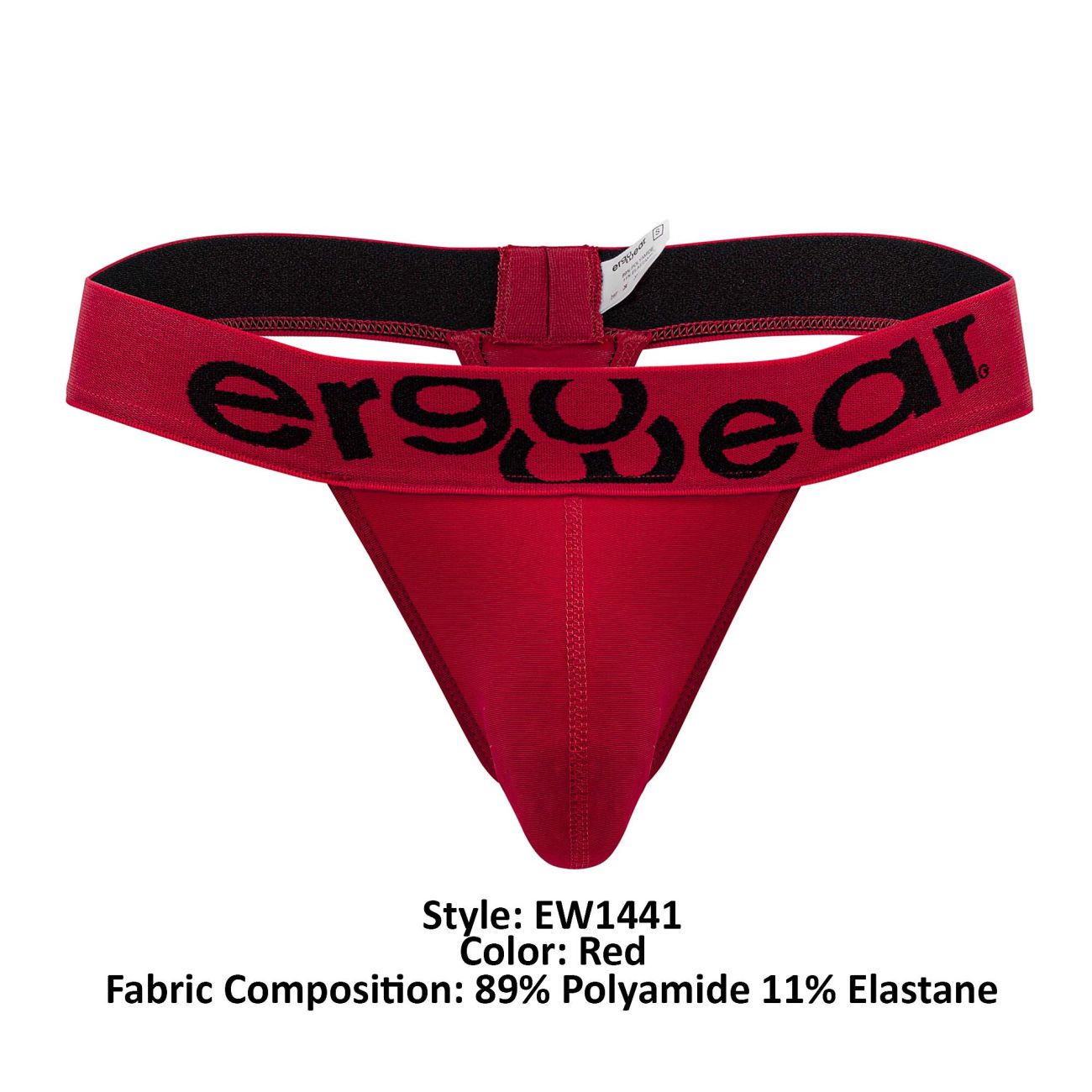 ErgoWear EW1441 MAX SP Thongs Color Red - DealByEthan.gay loves ErgoWear