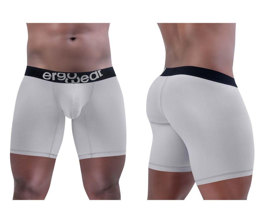 ErgoWear EW1447 MAX SP Boxer Briefs Color Silver Gray - DealByEthan.gay loves ErgoWear