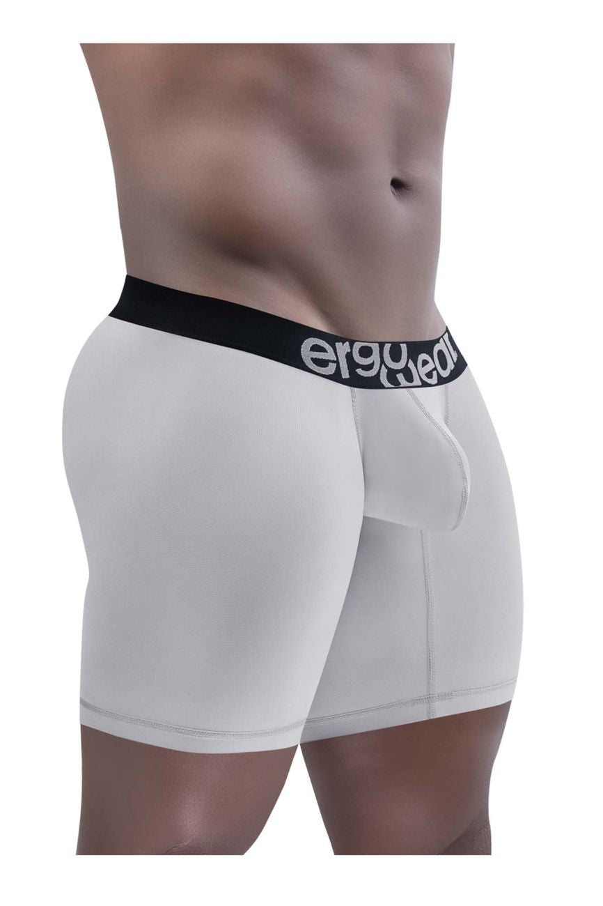 ErgoWear EW1447 MAX SP Boxer Briefs Color Silver Gray - DealByEthan.gay loves ErgoWear