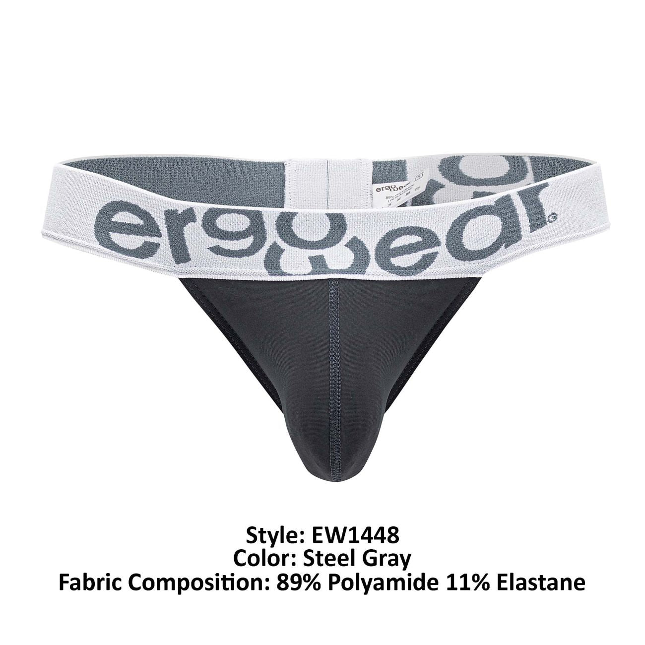 ErgoWear EW1448 MAX SP Thongs Color Steel Gray - DealByEthan.gay loves ErgoWear