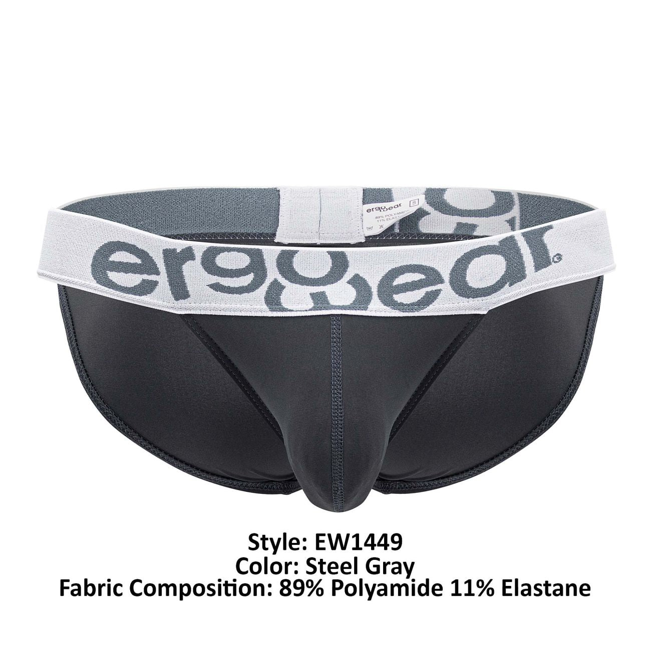 ErgoWear EW1449 MAX SP Bikini Color Steel Gray - DealByEthan.gay loves ErgoWear
