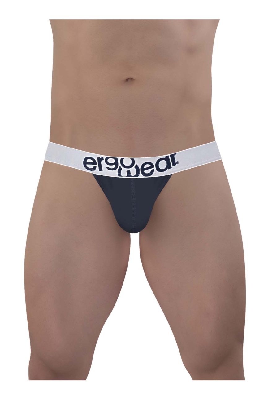 ErgoWear EW1471 MAX COTTON Bikini Color Navy Blue - DealByEthan.gay loves ErgoWear