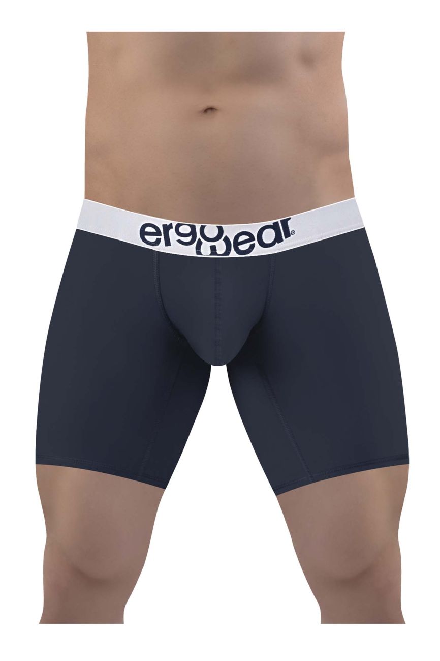 ErgoWear EW1473 MAX COTTON Boxer Briefs Color Navy Blue - DealByEthan.gay loves ErgoWear