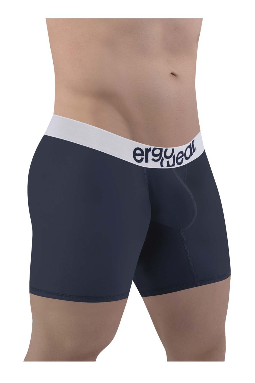 ErgoWear EW1473 MAX COTTON Boxer Briefs Color Navy Blue - DealByEthan.gay loves ErgoWear