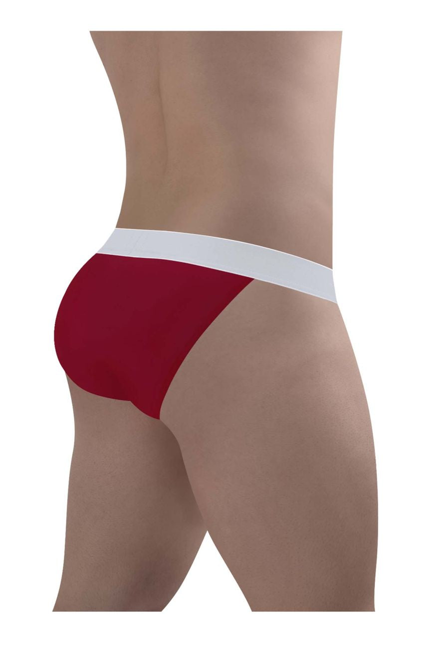 ErgoWear EW1479 MAX COTTON Bikini Color Garnet - DealByEthan.gay loves ErgoWear