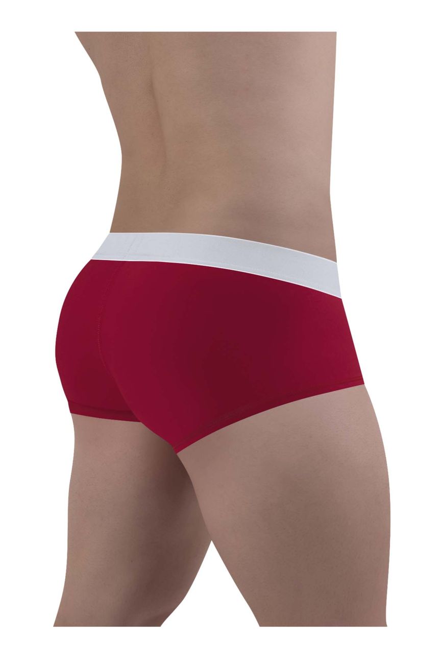 ErgoWear EW1480 MAX COTTON Trunks Color Garnet - DealByEthan.gay loves ErgoWear