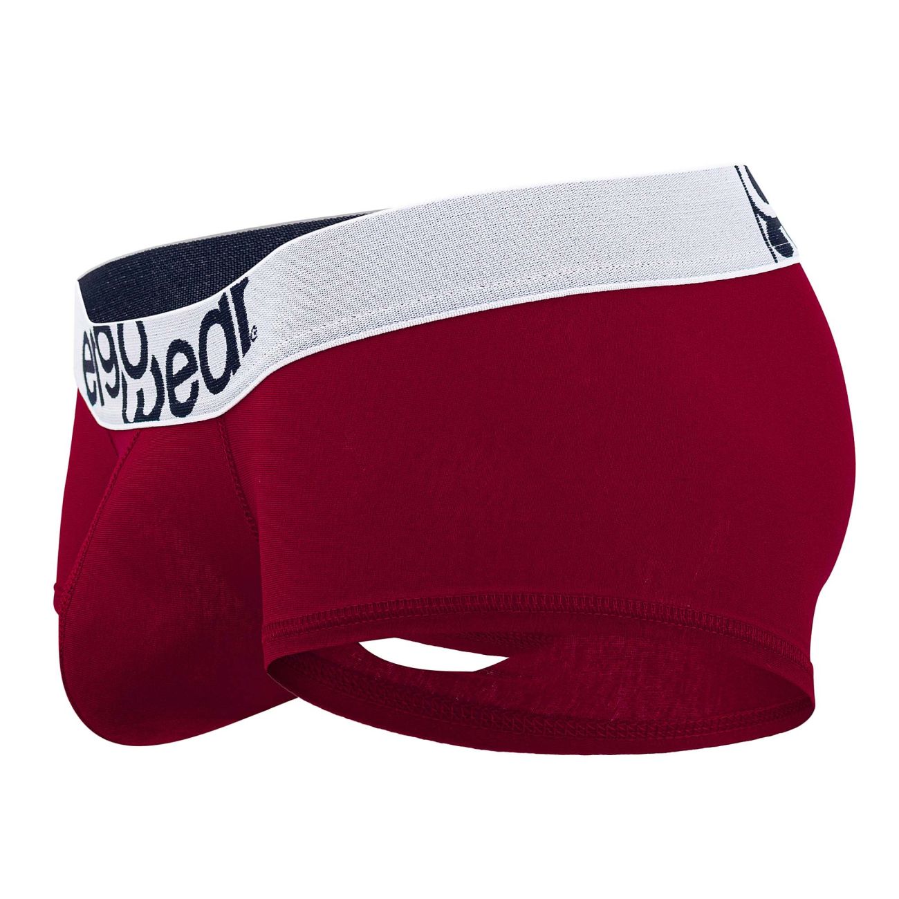 ErgoWear EW1480 MAX COTTON Trunks Color Garnet - DealByEthan.gay loves ErgoWear