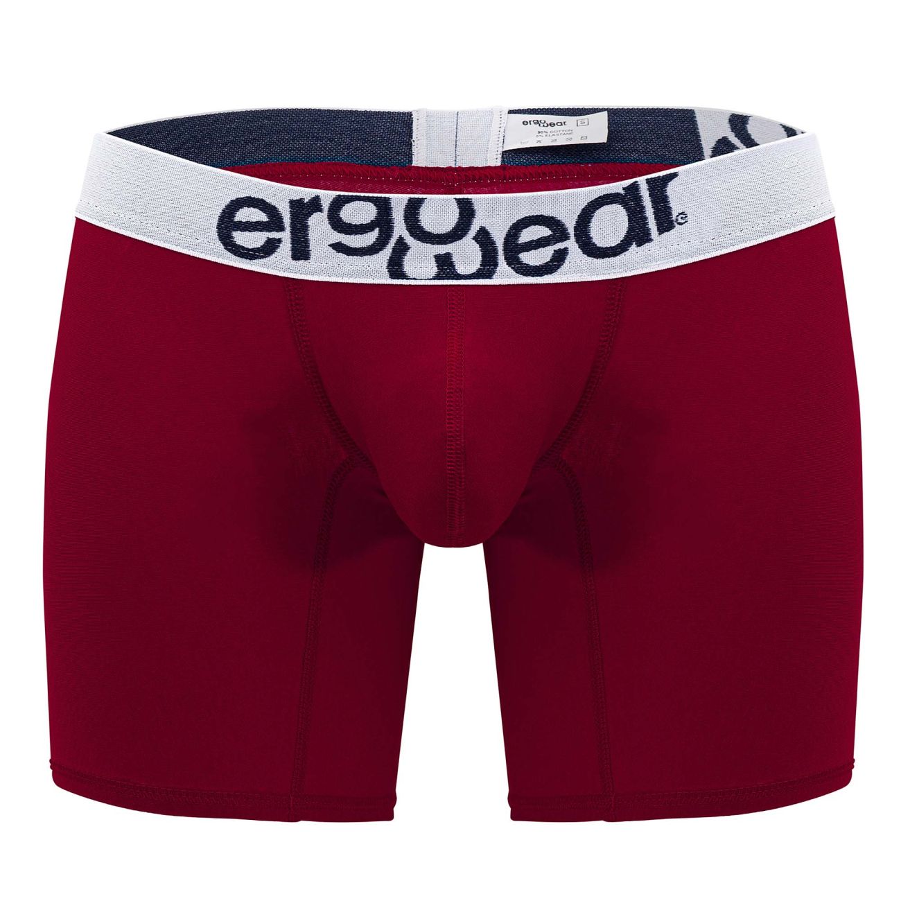 ErgoWear EW1481 MAX COTTON Boxer Briefs Color Garnet - DealByEthan.gay loves ErgoWear