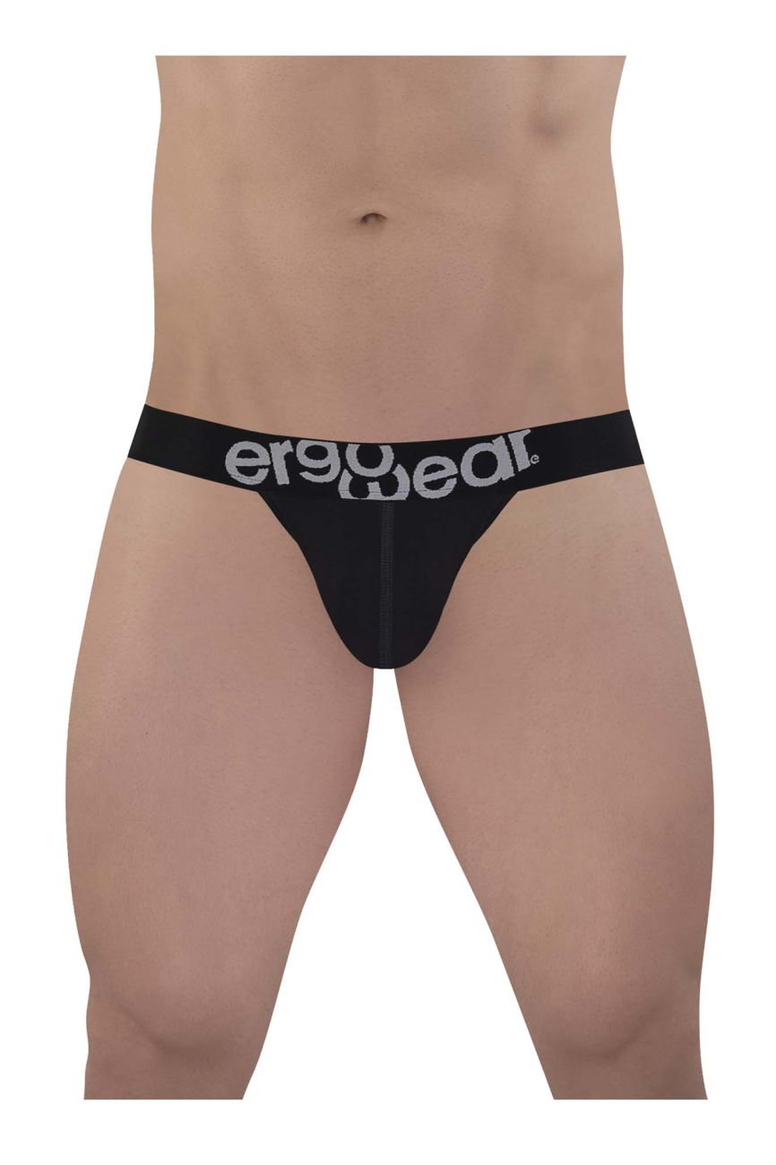 ErgoWear EW1483 MAX COTTON Bikini Color Black - DealByEthan.gay loves ErgoWear