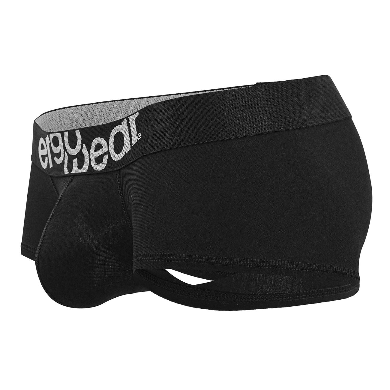 ErgoWear EW1484 MAX COTTON Trunks Color Black - DealByEthan.gay loves ErgoWear