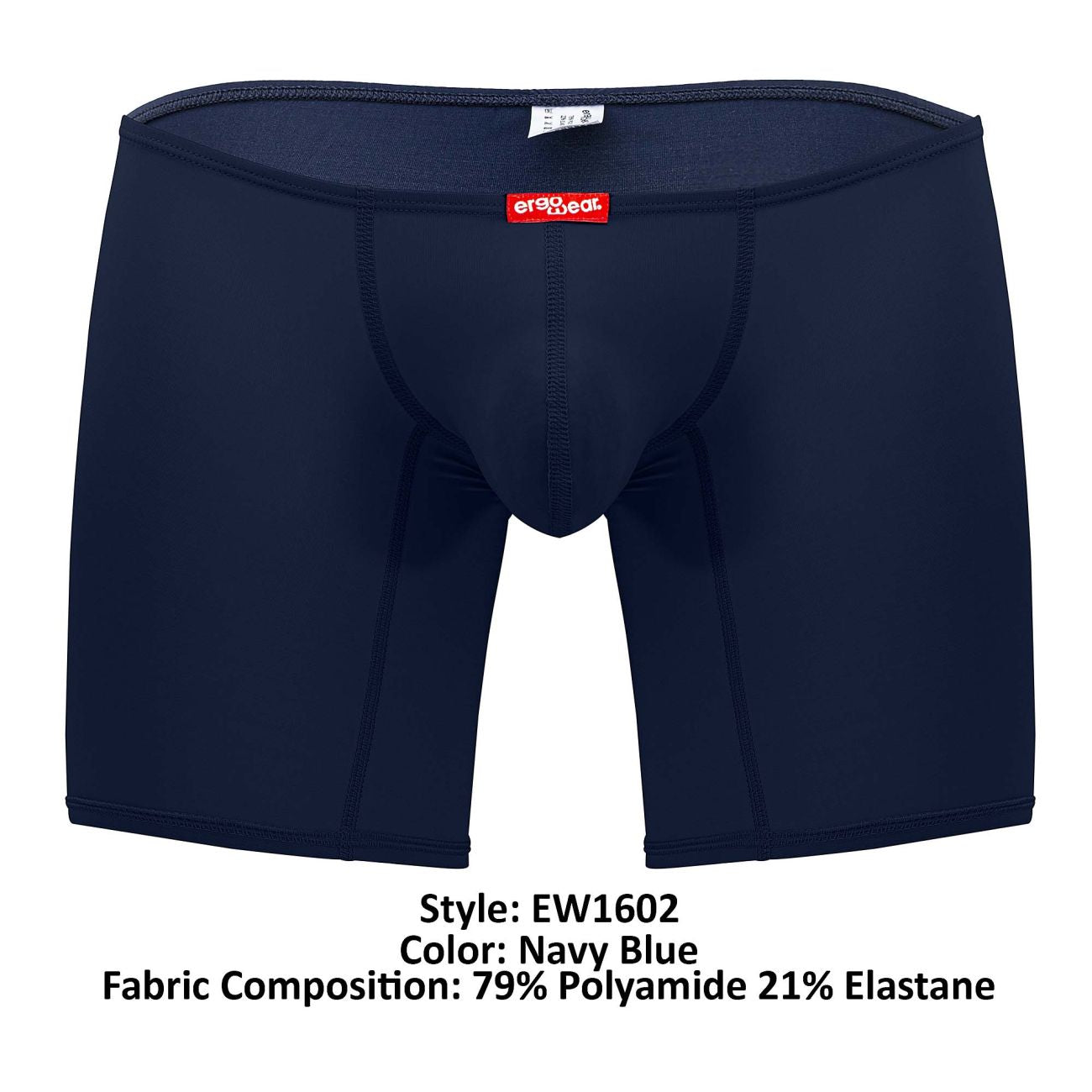 ErgoWear EW1602 X4D Boxer Briefs Color Navy Blue - DealByEthan.gay loves ErgoWear