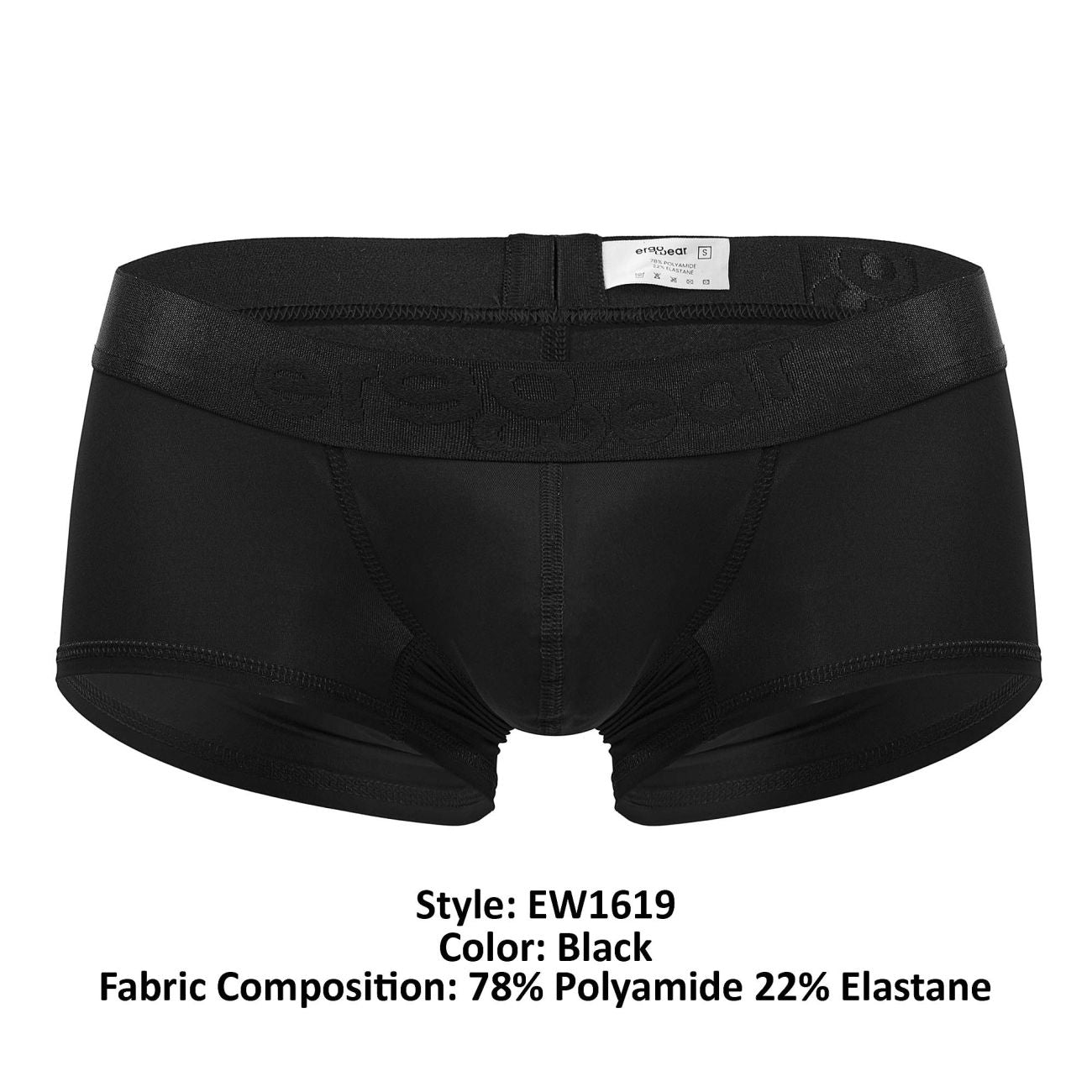 ErgoWear EW1619 MAX XX Trunks Color Black - DealByEthan.gay loves ErgoWear