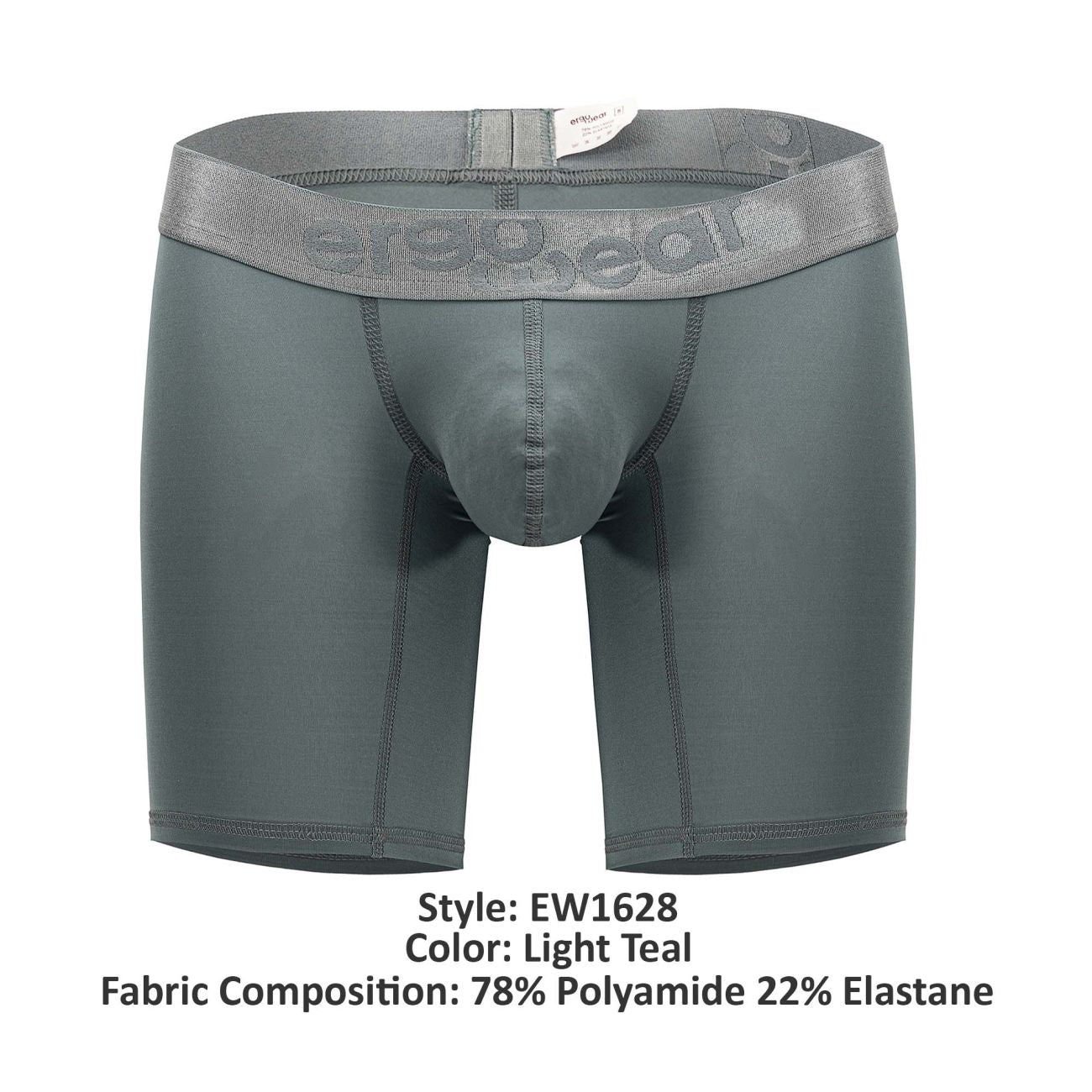 ErgoWear EW1628 MAX XX Boxer Briefs Color Light Teal - DealByEthan.gay loves ErgoWear