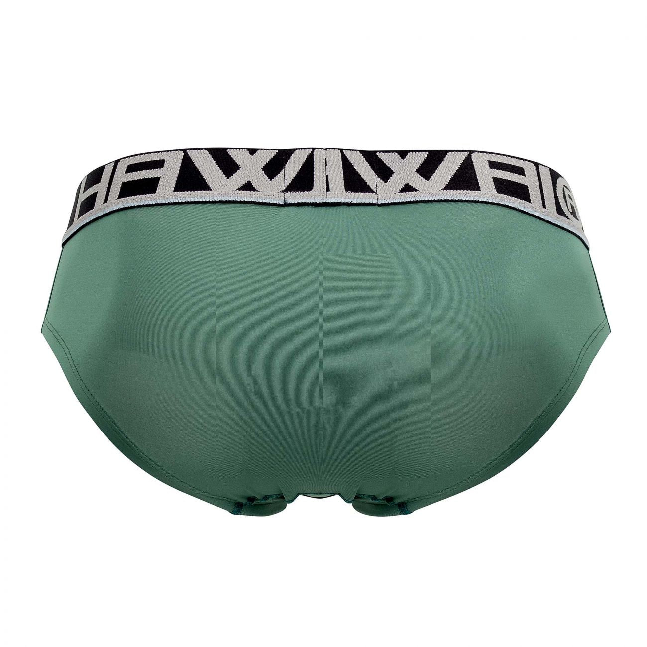 HAWAI 41963 Solid Hip Briefs Color Green - DealByEthan.gay loves HAWAI