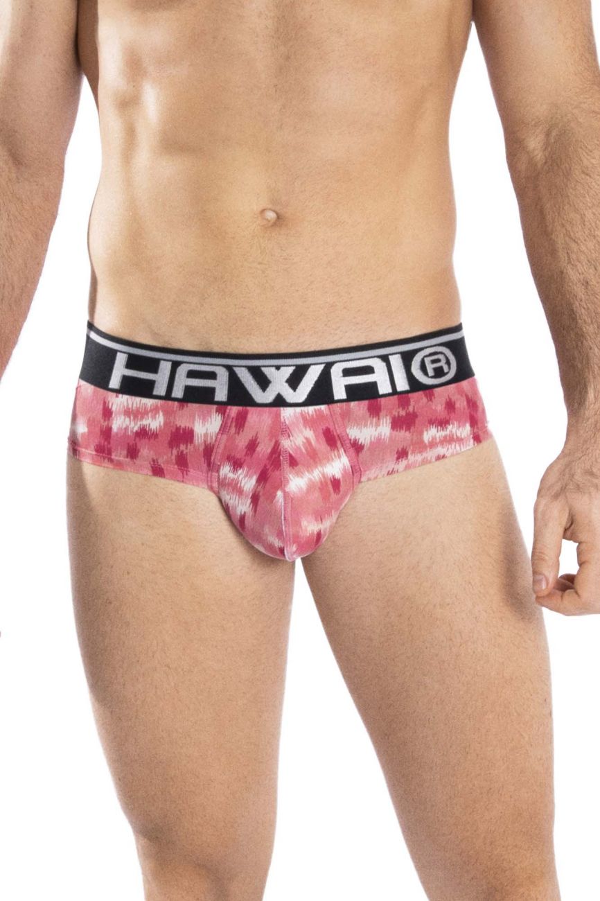 HAWAI 42050 Spots Hip Briefs Color Red - DealByEthan.gay loves HAWAI