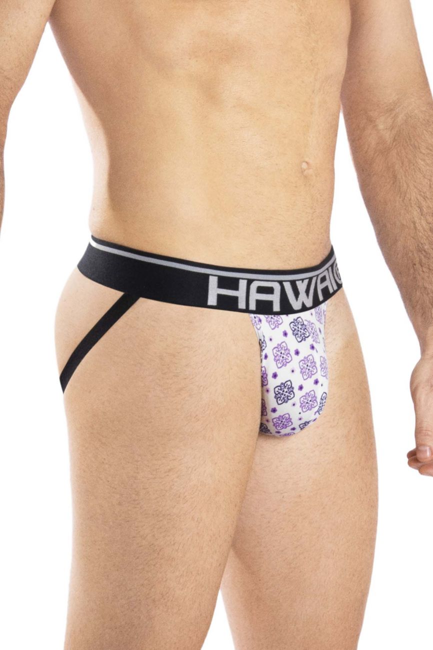 HAWAI 42052 Arabesque Athletic Jockstrap Color Purple - DealByEthan.gay loves HAWAI