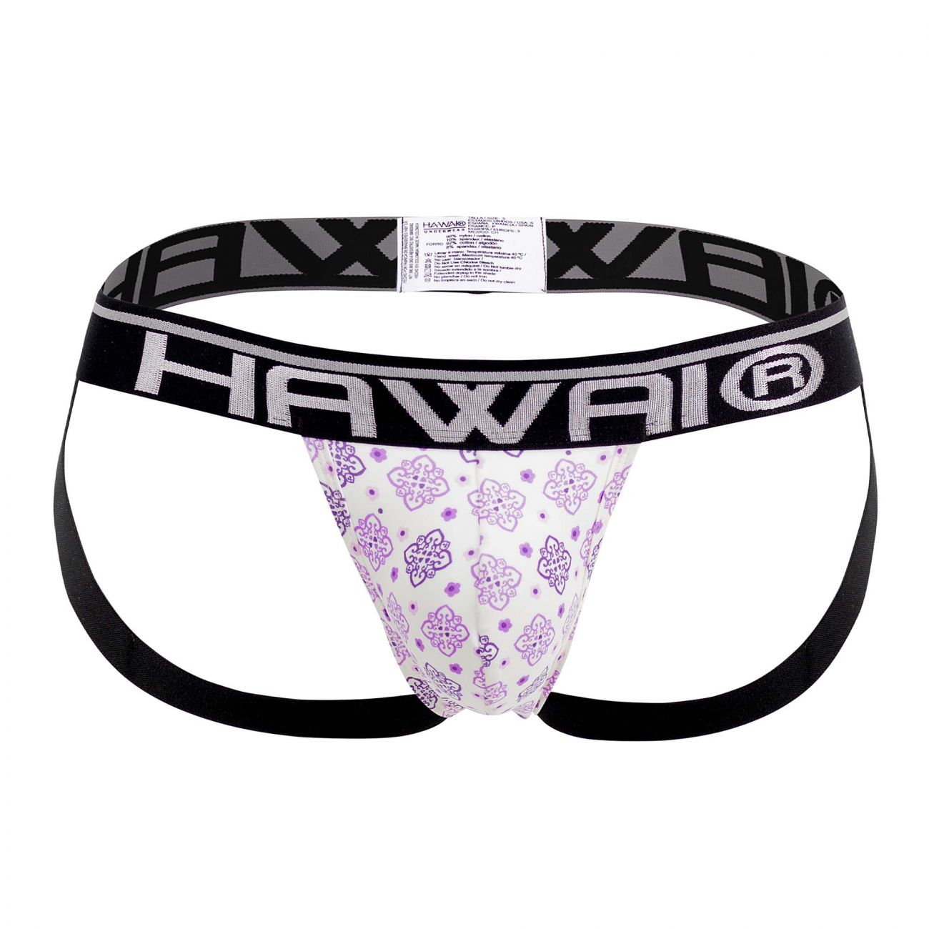HAWAI 42052 Arabesque Athletic Jockstrap Color Purple - DealByEthan.gay loves HAWAI