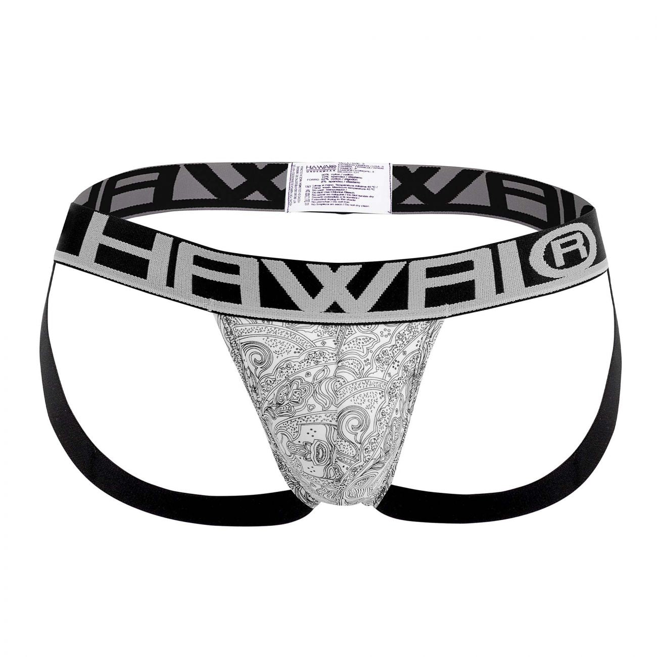 HAWAI 42052 Illustration Athletic Jockstrap Color Vanilla - DealByEthan.gay loves HAWAI
