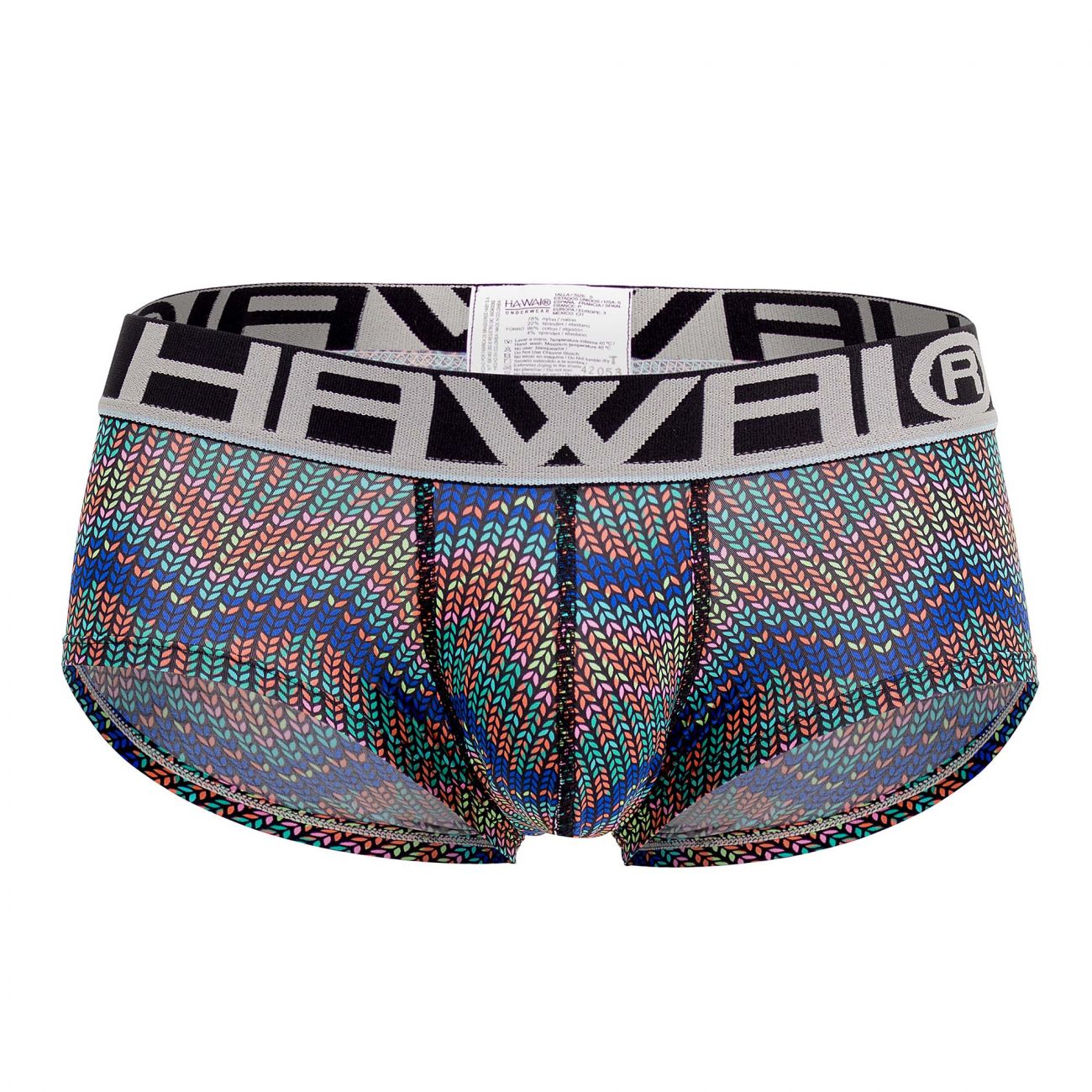 HAWAI 42053 Colorful Mini Trunks Color Blue - DealByEthan.gay loves HAWAI