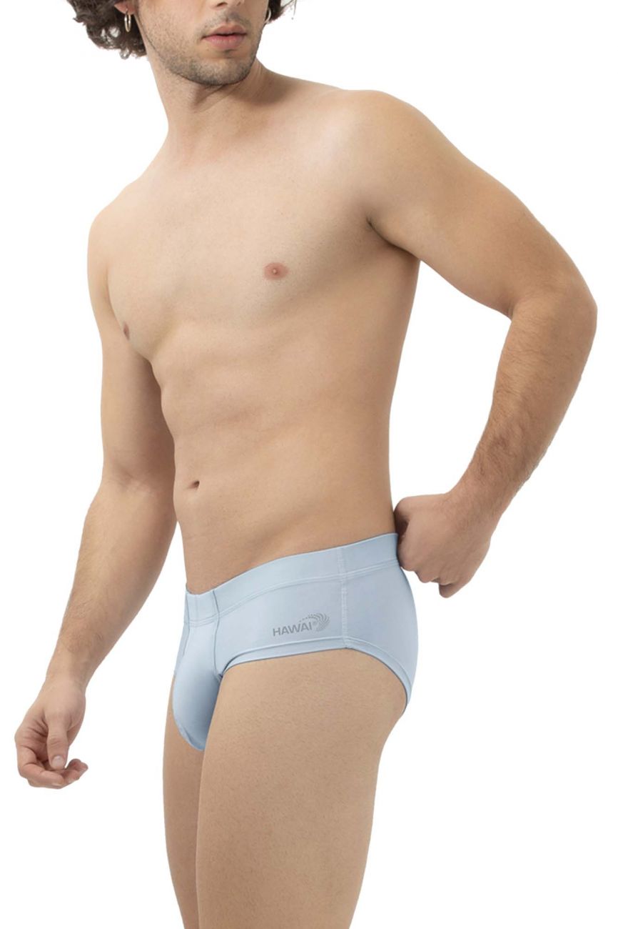 HAWAI 42241 Microfiber Briefs Color Light Blue - DealByEthan.gay loves HAWAI