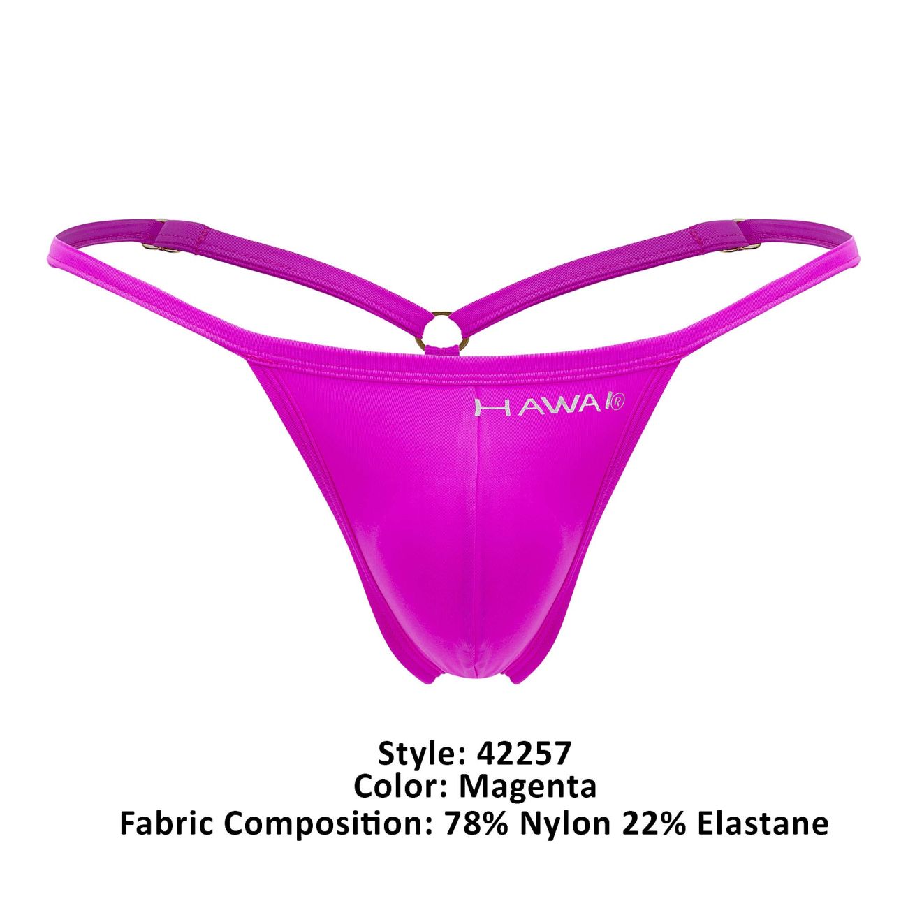 HAWAI 42257 Microfiber G-String Color Magenta - DealByEthan.gay loves HAWAI