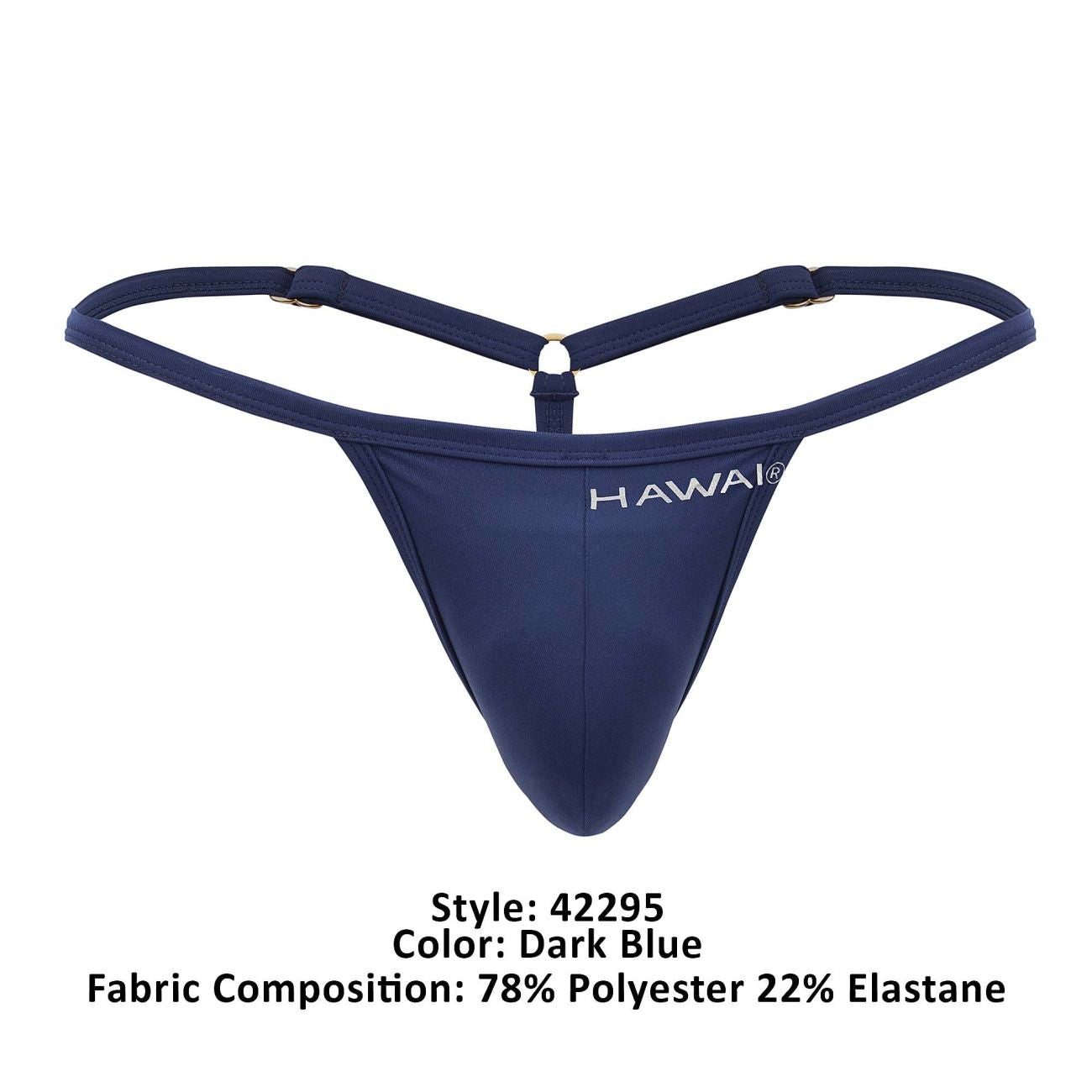 HAWAI 42295 Microfiber G-String Color Dark Blue - DealByEthan.gay loves HAWAI