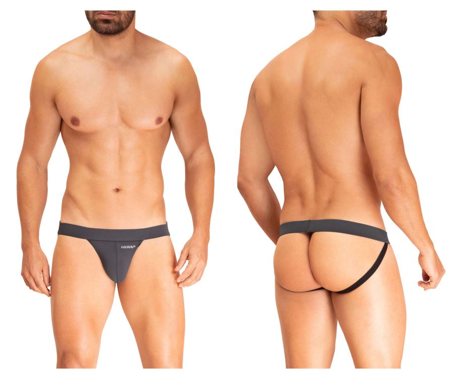 HAWAI 42296 Microfiber Jockstrap Color Gray - DealByEthan.gay loves HAWAI