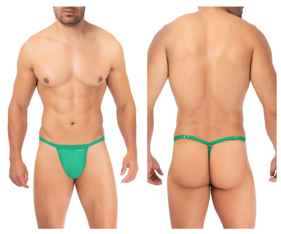 Tanga de microfibra HAWAI 42316 Color verde