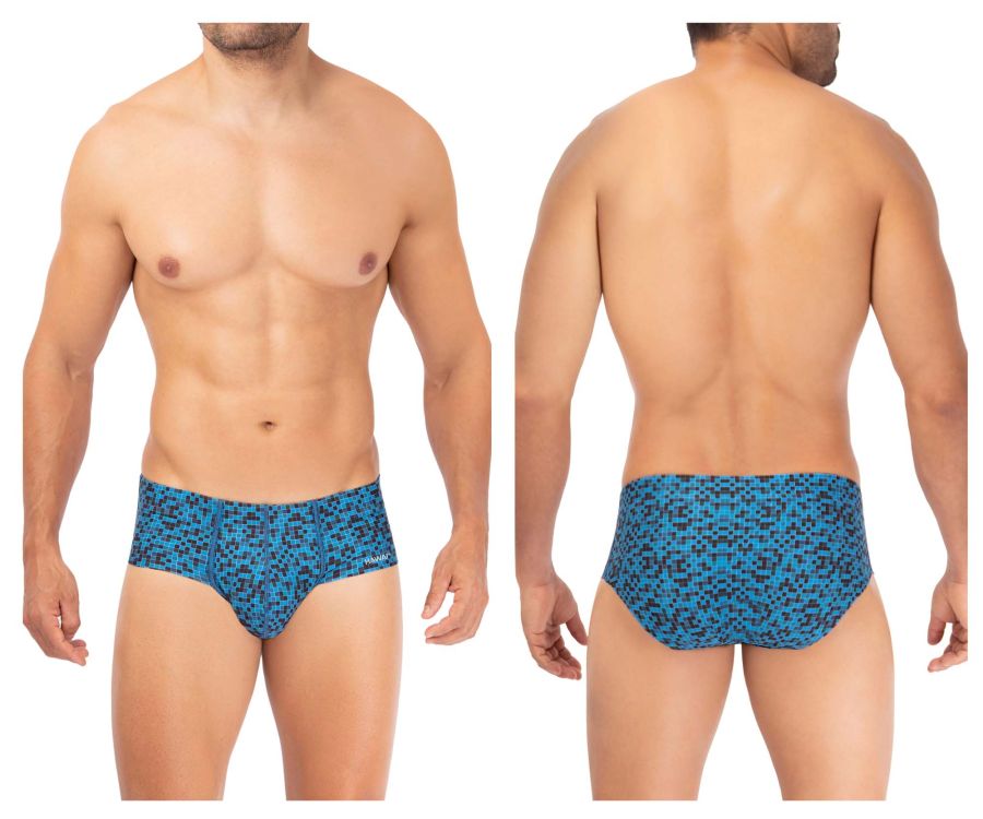 HAWAI 42327 Briefs de microfibra color azul