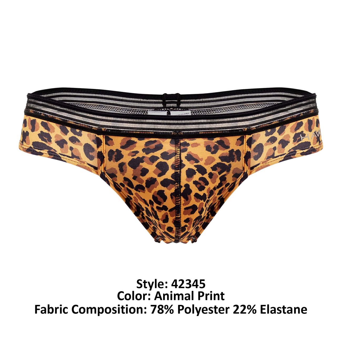 HAWAI 42345 Microfiber Thongs Color Animal Print - DealByEthan.gay loves HAWAI