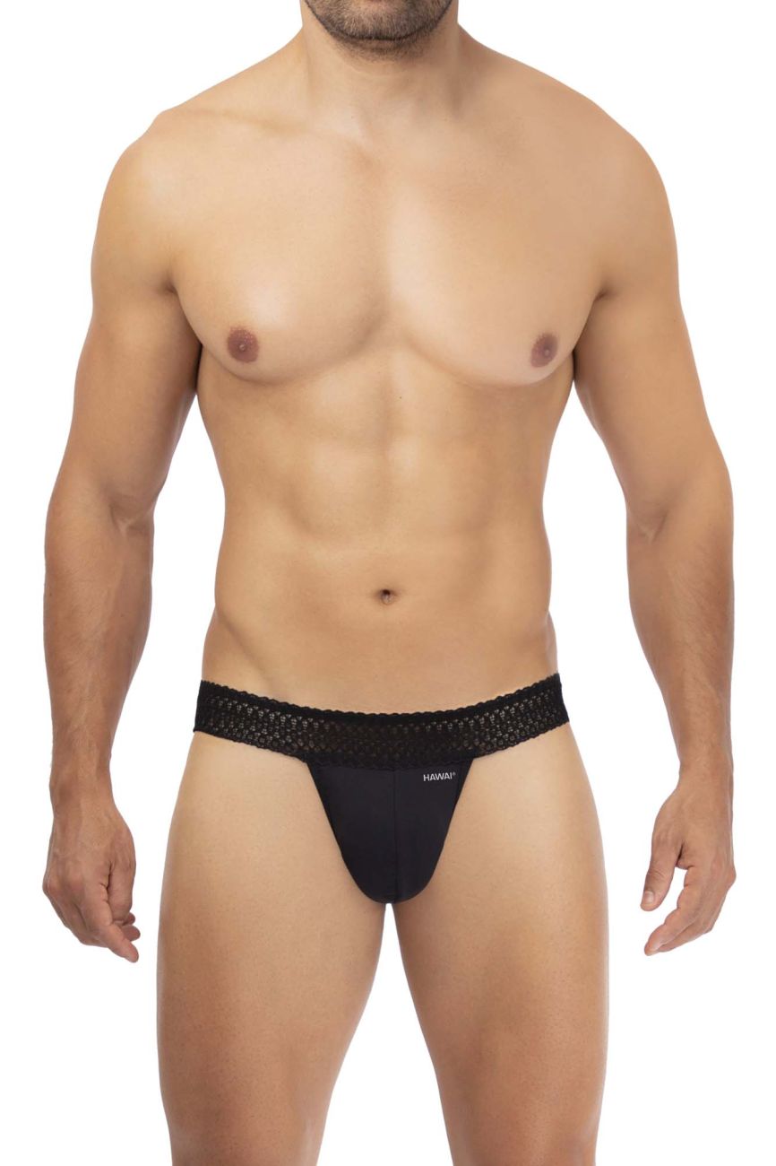 HAWAI 42347 Microfiber Thongs Color Black - DealByEthan.gay loves HAWAI