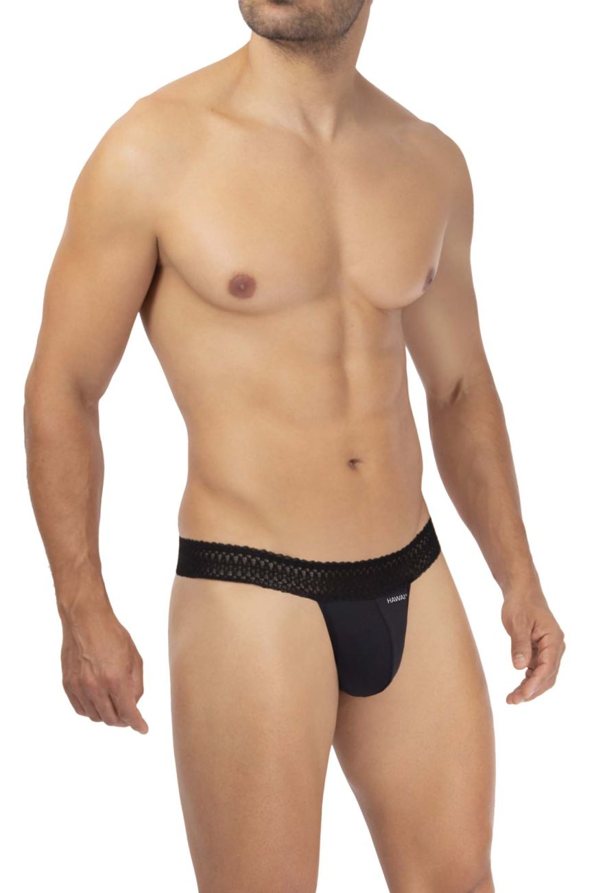 HAWAI 42347 Microfiber Thongs Color Black - DealByEthan.gay loves HAWAI