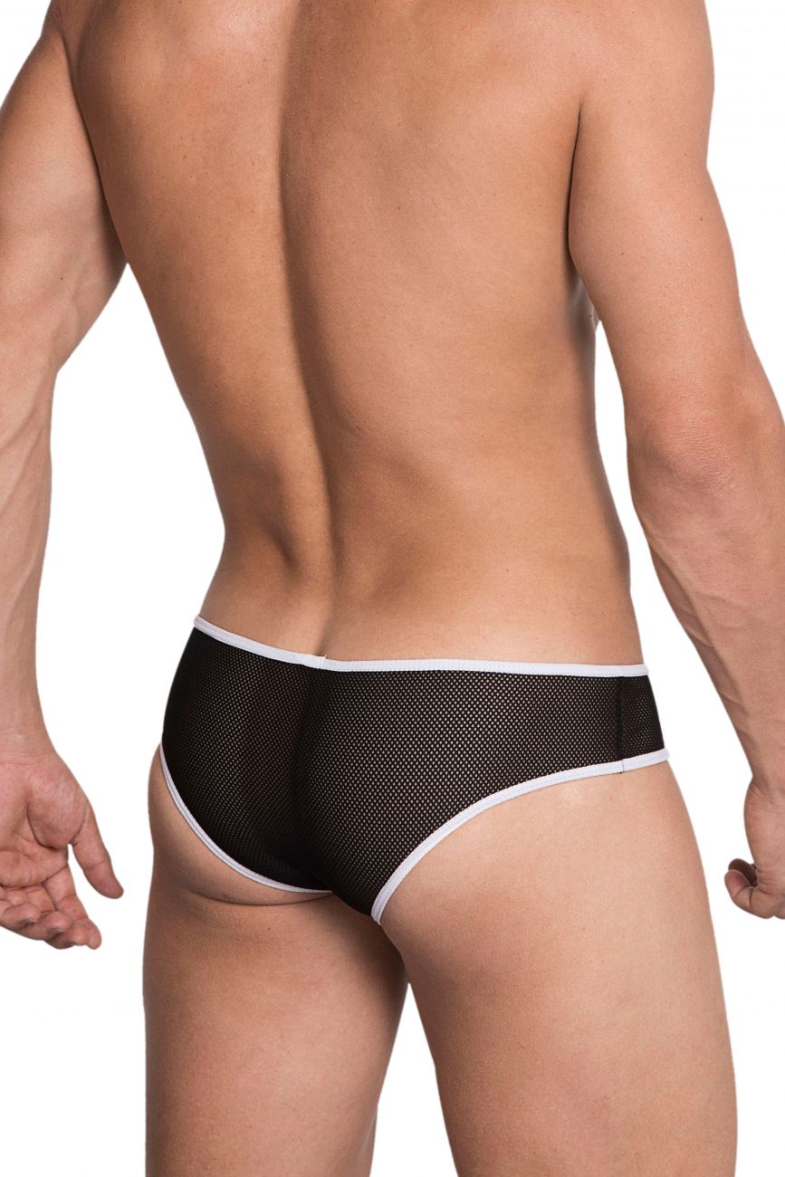 Hidden 955 Mesh Briefs Color Black-White - DealByEthan.gay loves Hidden