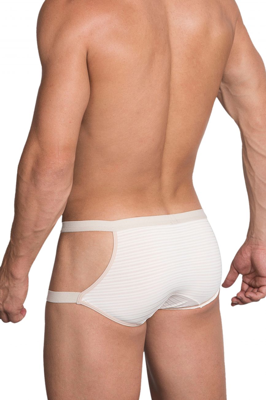 Hidden 958 Open Side Briefs Color Beige - DealByEthan.gay loves Hidden