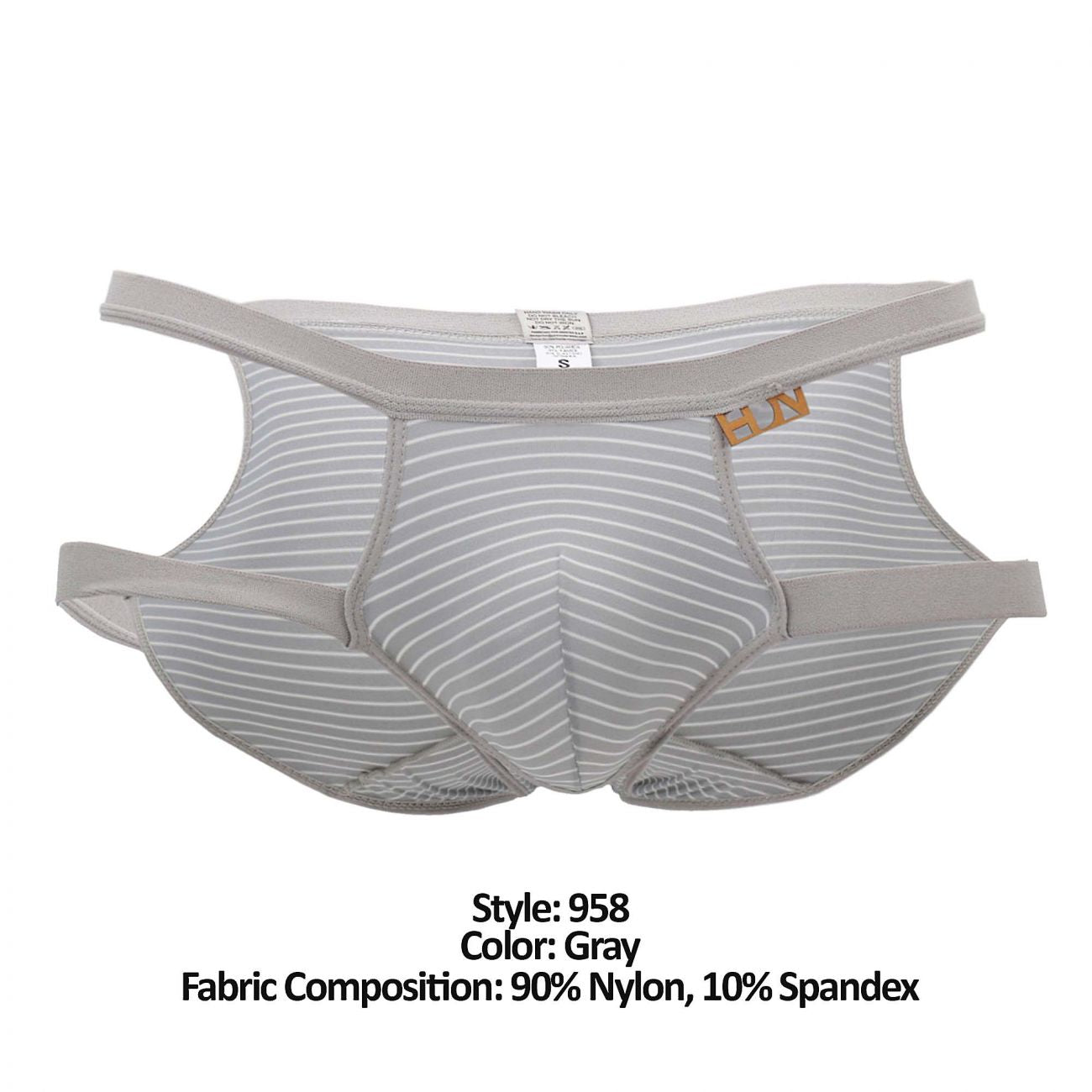 Hidden 958 Open Side Briefs Color Gray - DealByEthan.gay loves Hidden