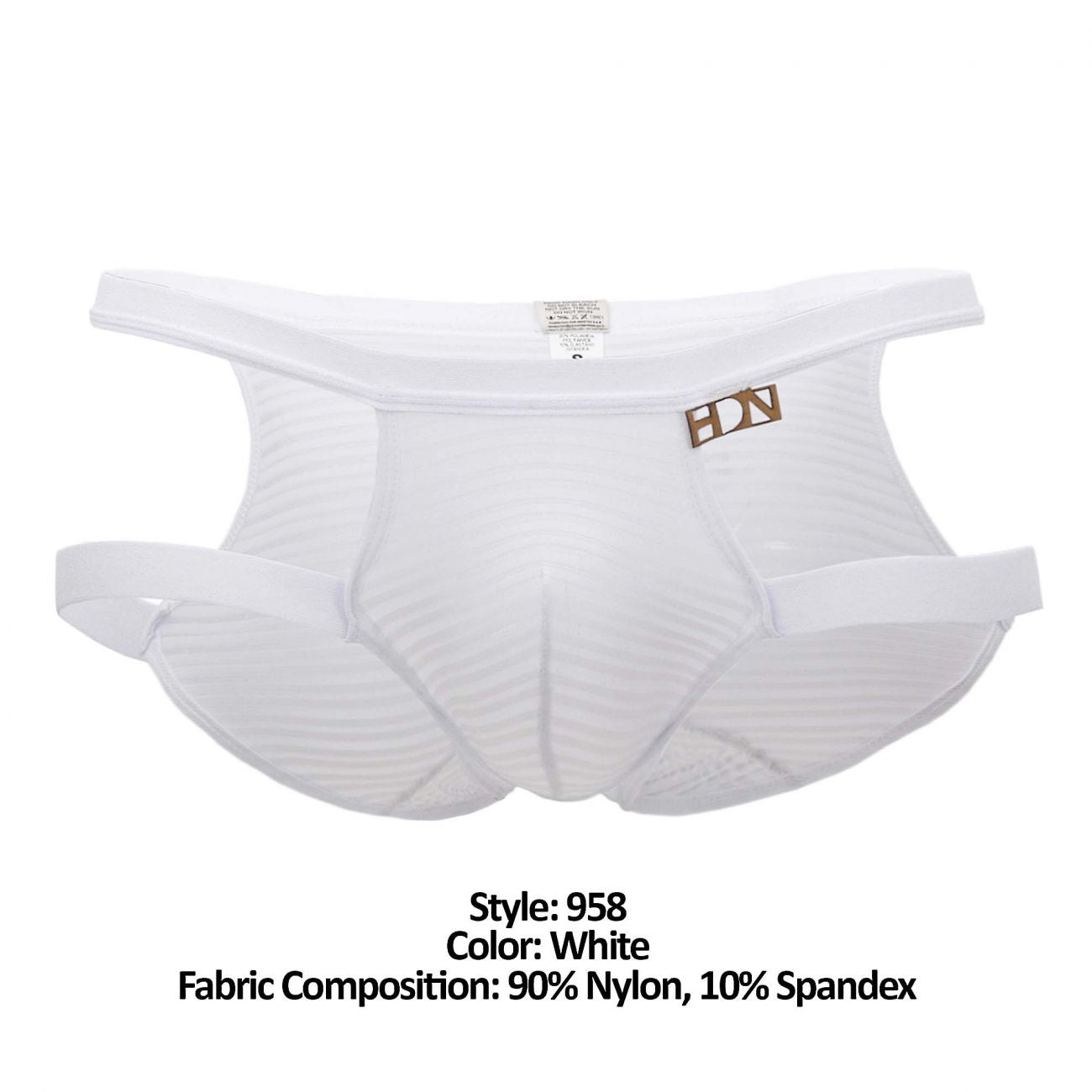 Hidden 958 Open Side Briefs Color White - DealByEthan.gay loves Hidden
