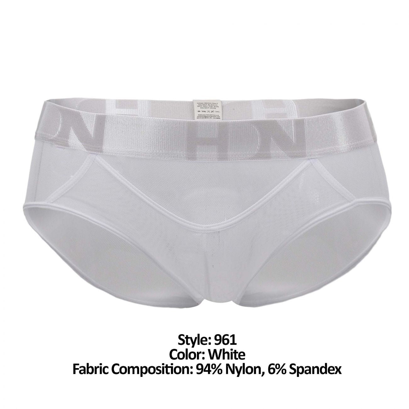 Hidden 961 Mesh Mini Trunks Color White - DealByEthan.gay loves Hidden