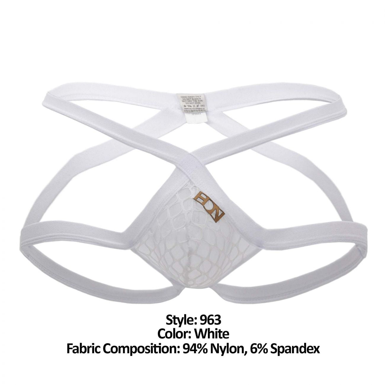 Hidden 963 Mesh Jockstrap Color White - DealByEthan.gay loves Hidden