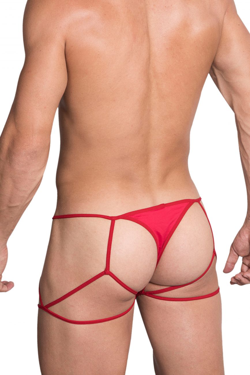 Hidden 971 Jockstrap-Thong Color Red - DealByEthan.gay loves Hidden