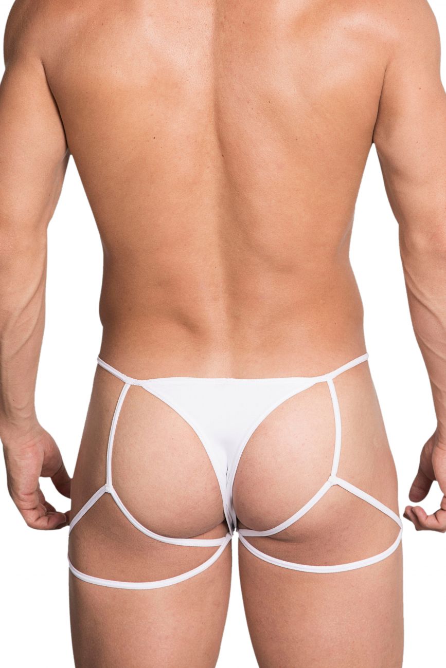 Hidden 971 Jockstrap-Thong Color White - DealByEthan.gay loves Hidden