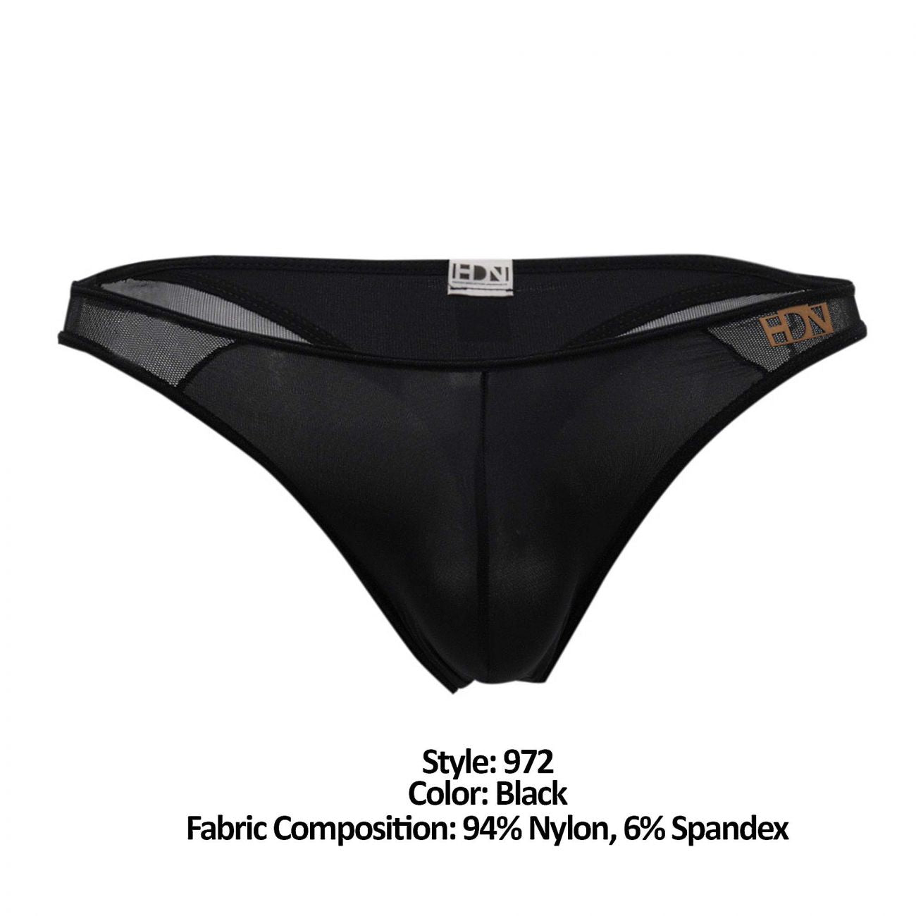 Hidden 972 Mesh Bikini-Thong Color Black - DealByEthan.gay loves Hidden