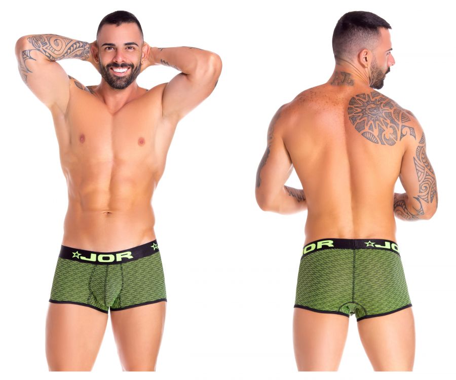 JOR 0817 Neon Boxer Briefs Color Black - DealByEthan.gay loves JOR